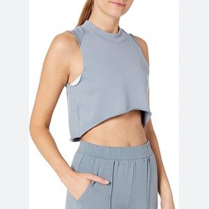 Alo Yoga Effortless Tank in Blue Haze, Size XS